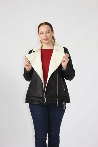 Moda berray Büyük Beden Kaban