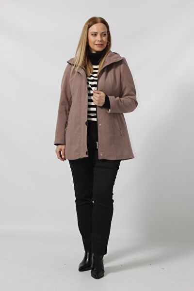 Moda berray Büyük Beden Kaban