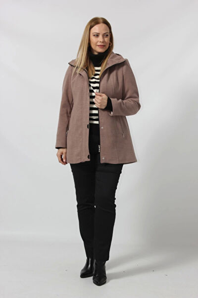 Moda berray Büyük Beden Kaban