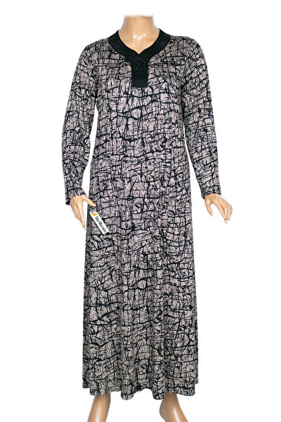 Hermevsim Büyük Beden Günlük Elbise