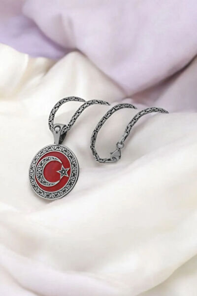 Moda Gümüş Kolye, Zincir, Künye