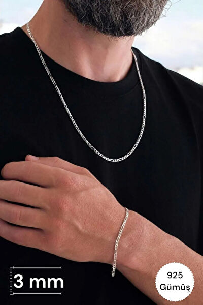 Moda Gümüş Kolye, Zincir, Künye