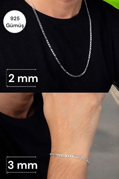 Moda Gümüş Kolye, Zincir, Künye