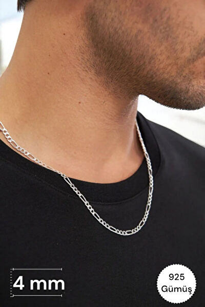 Moda Gümüş Kolye, Zincir, Künye