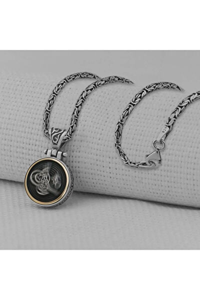 Moda Gümüş Kolye, Zincir, Künye