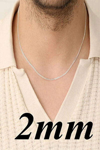 Moda Gümüş Kolye, Zincir, Künye