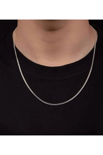 Moda Gümüş Kolye, Zincir, Künye