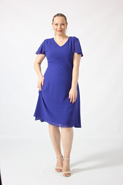 Moda berray Büyük Beden Abiye Elbise