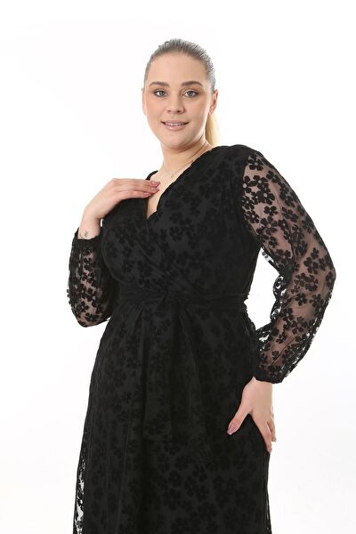 Modayız Büyük Beden Günlük Elbise