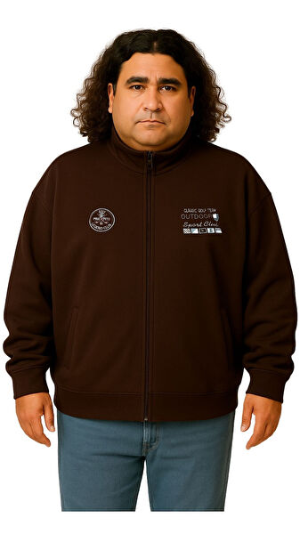 MarufShop Erkek Büyük Beden Sweatshirt