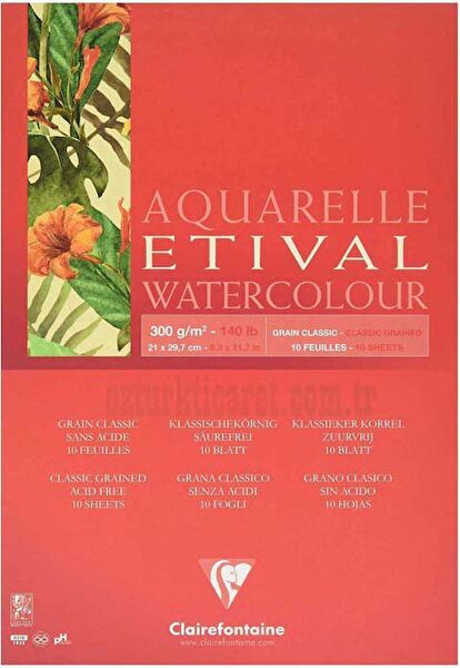 Clairefontaine Resim Defteri, Kağıtları