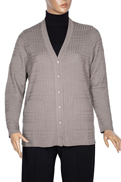 Hesna Büyük Beden Hırka