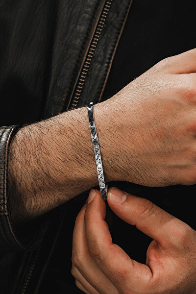 OSMANLI GÜMÜŞ Erkek Bileklik