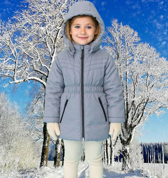 arafım butik Kız Çocuk Mont, Kaban