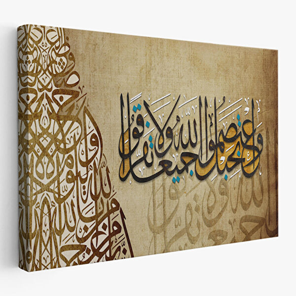 Harita Sepeti Kanvas Tablo