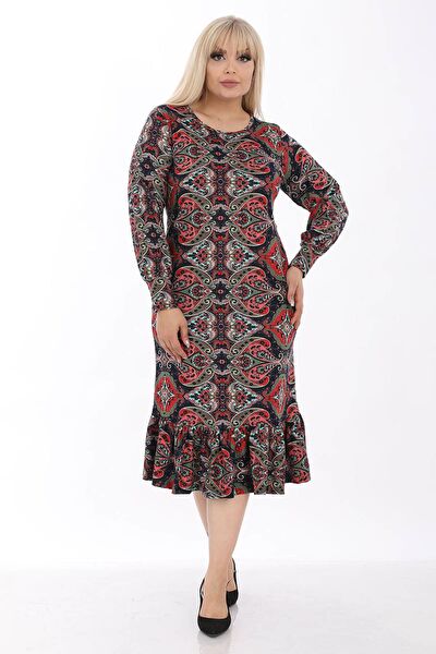 Modayız Büyük Beden Günlük Elbise