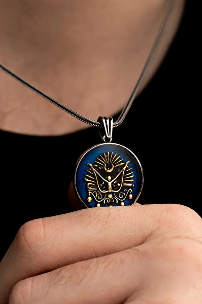 OSMANLI GÜMÜŞ Kolye, Zincir, Künye