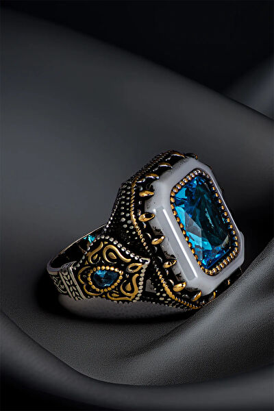 OSMANLI GÜMÜŞ Erkek Yüzük