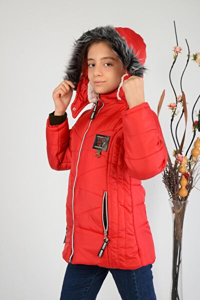 Lugmo Kız Çocuk Mont, Kaban