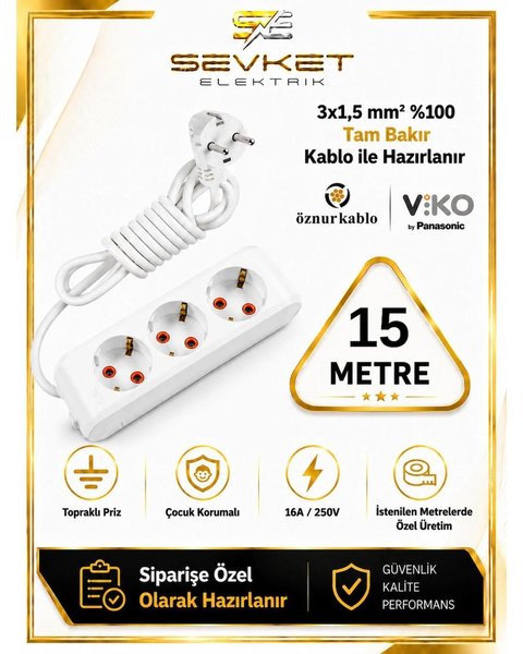 Viko Grup Priz, Uzatma Kablosu