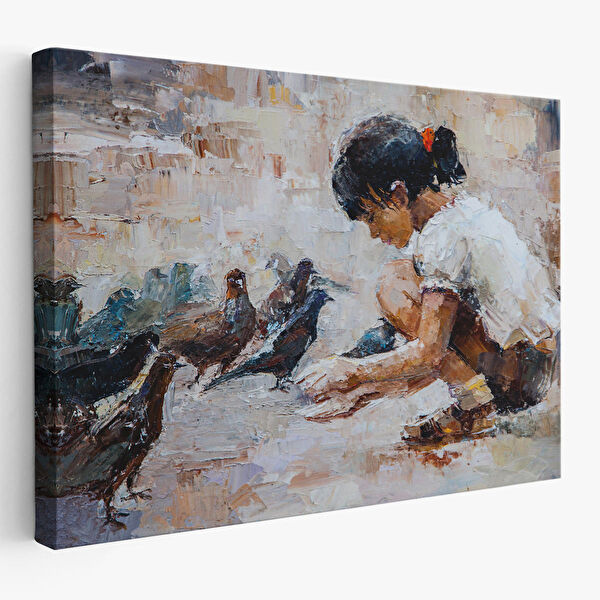 Harita Sepeti Kanvas Tablo