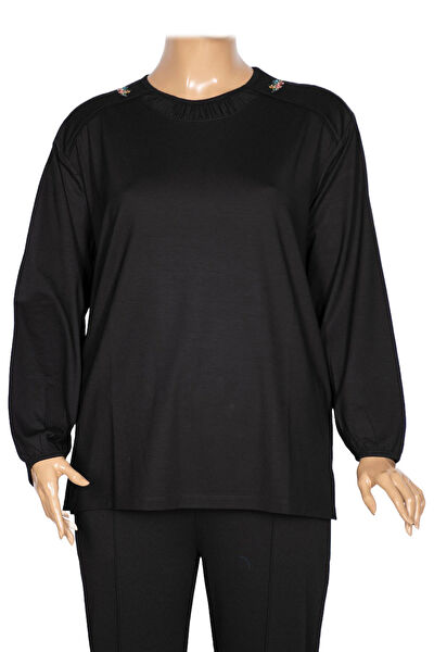 Pıtırcık Büyük Beden Bluz