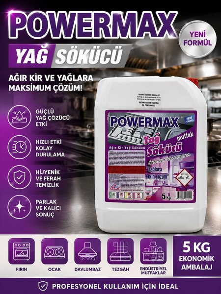 Powermax Mutfak, Banyo Temizleyiciler