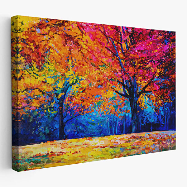 Harita Sepeti Kanvas Tablo