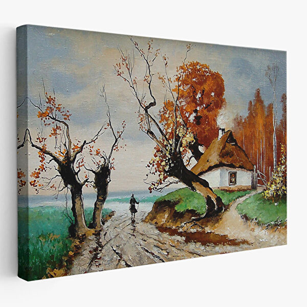 Harita Sepeti Kanvas Tablo