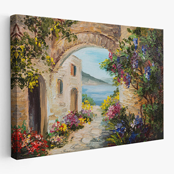 Harita Sepeti Kanvas Tablo