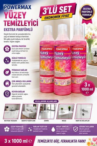 Powermax Yüzey Temizleyiciler