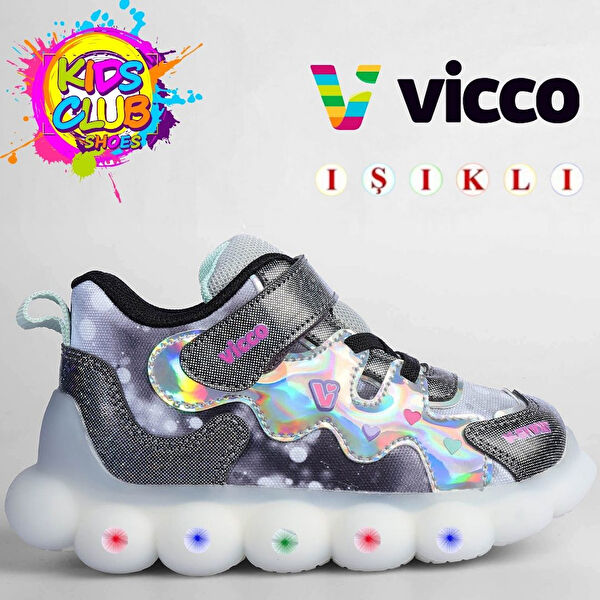 Vicco Kız Çocuk Spor Ayakkabı, Sneaker