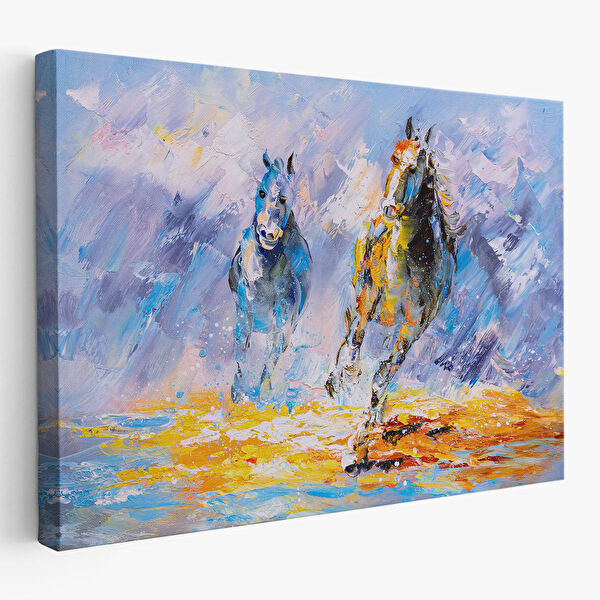 Harita Sepeti Kanvas Tablo