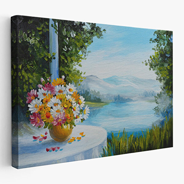 Harita Sepeti Kanvas Tablo