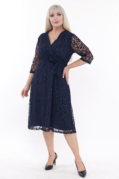 Modayız Büyük Beden Günlük Elbise