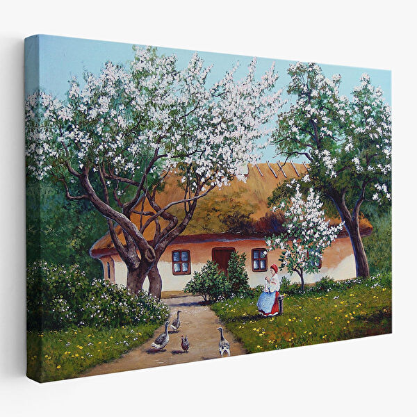 Harita Sepeti Kanvas Tablo