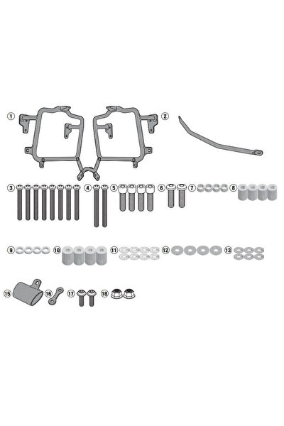 GİVİ Motosiklet Çanta Taşıyıcılar