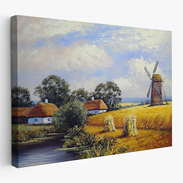 Harita Sepeti Kanvas Tablo