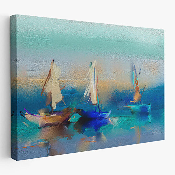 Harita Sepeti Kanvas Tablo