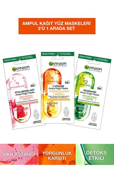 Garnier Yüz Maskesi