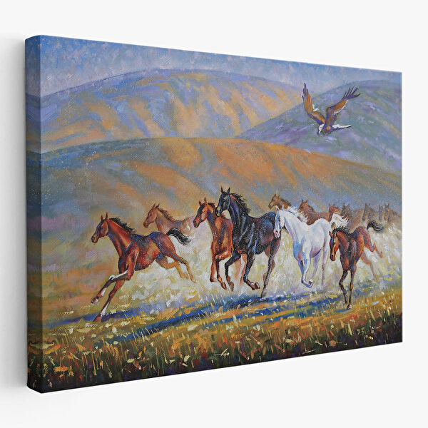 Harita Sepeti Kanvas Tablo