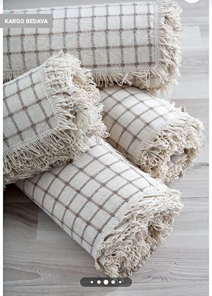 Miss Linda Home Collection Koltuk Örtüsü, Şalı