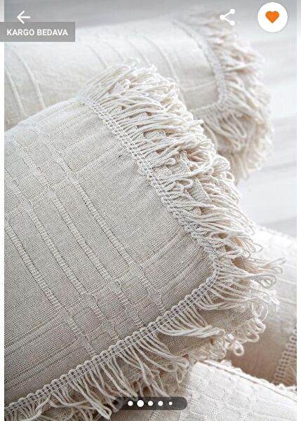 Miss Linda Home Collection Koltuk Örtüsü, Şalı