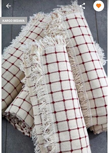 Miss Linda Home Collection Koltuk Örtüsü, Şalı