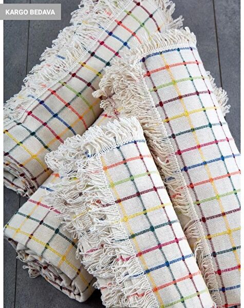 Miss Linda Home Collection Koltuk Örtüsü, Şalı