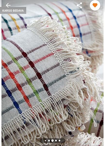 Miss Linda Home Collection Koltuk Örtüsü, Şalı