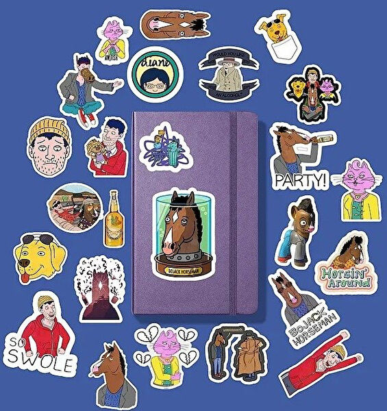 Major Selection Etiket, Sticker