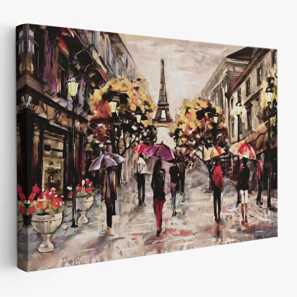 Harita Sepeti Kanvas Tablo