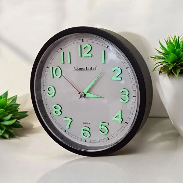 Time Gold Dekoratif Duvar Saati