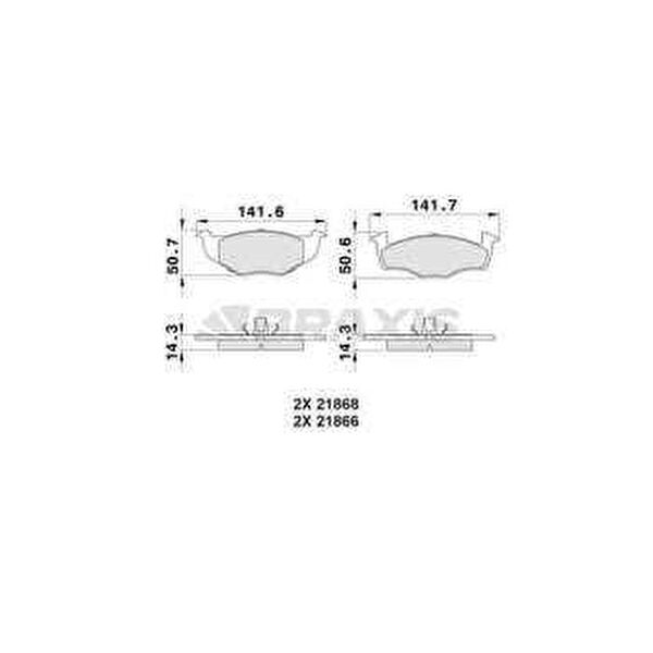 Parça Yuvası Fren Balataları
